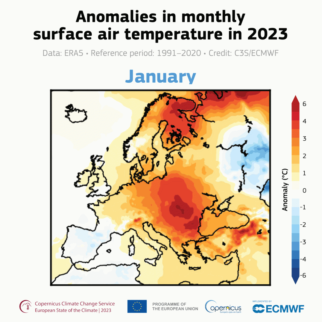 2023 European State of the Climate Report confirms alarming trend of ...