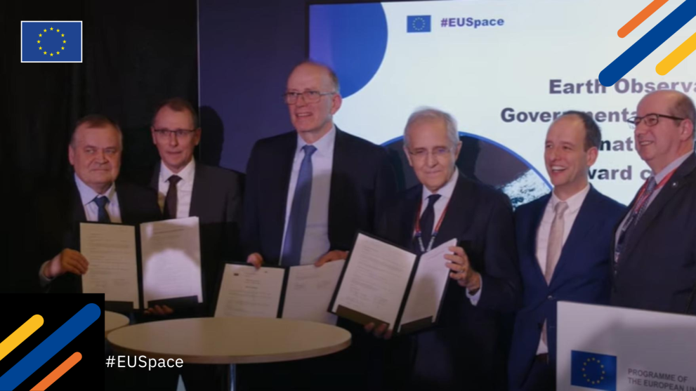 The Signatories during the 16th European Space Conference