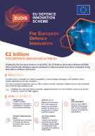 EU Defence Innovation Scheme Factsheet 2024 
